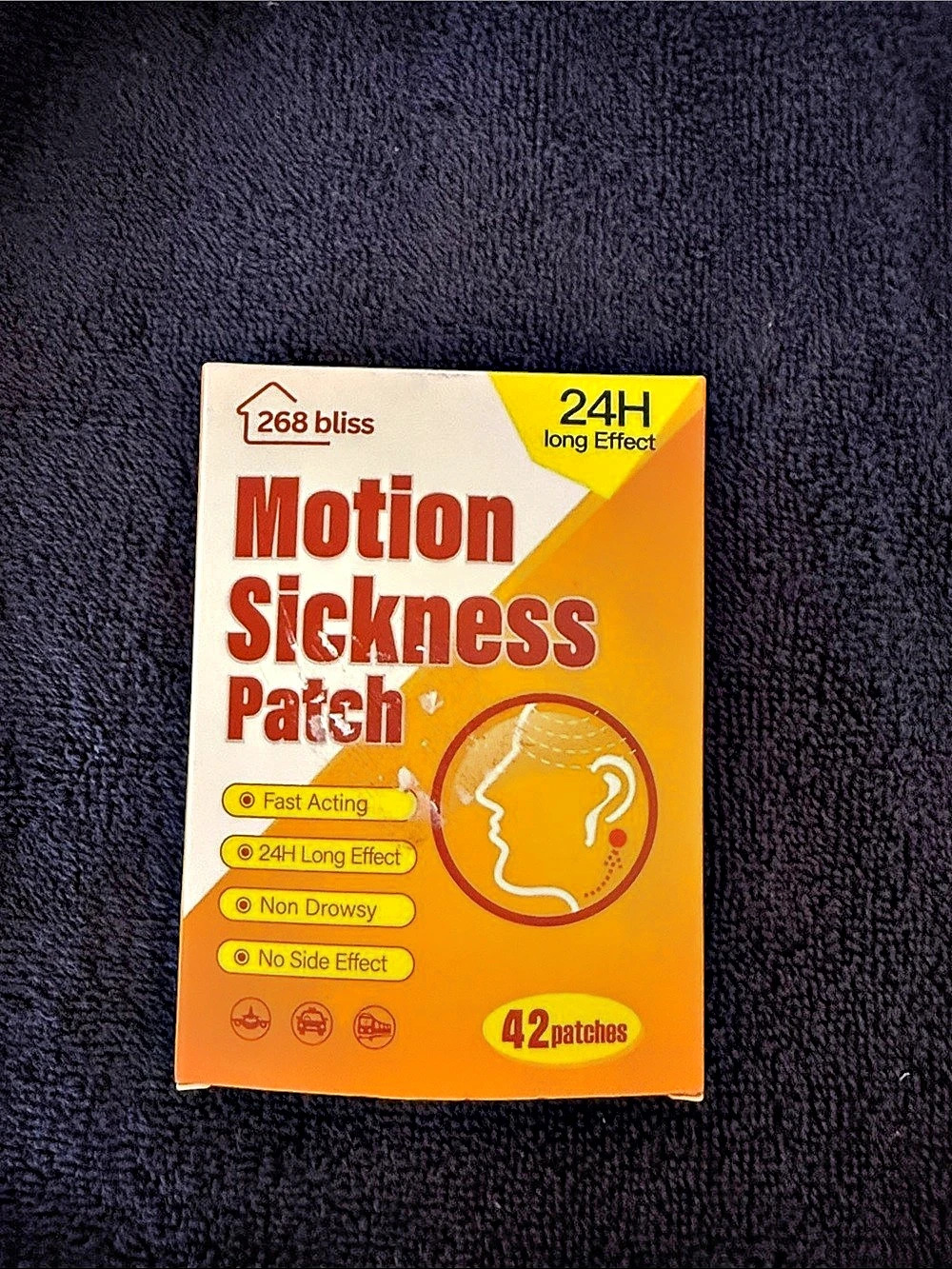 268 bliss Motion Sickness Patch 42 Patches